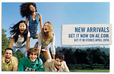 New Arrivals on AE